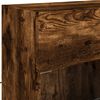vidaXL TV Wall Cabinet Smoked Oak Engineered Wood TV Wall Cabinet
