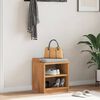 vidaXL Hallway Bench Pine wood Solid pinewood, Engineered wood Medium