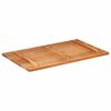 vidaXL Table Top Various shades of brown Solid Acacia Wood Medium