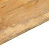 vidaXL Table Top 39.4"x19.7"x1" Rectangular Solid Wood Mango