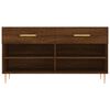 vidaXL Shoe Bench Brown Oak Engineered wood