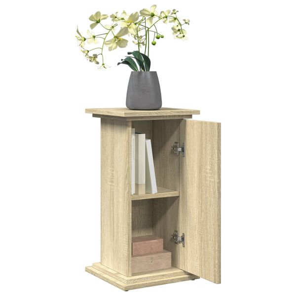 vidaXL Display Stand Sonoma oak Engineered wood Compact Display Stand