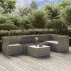 vidaXL Garden Lounge Set Grey