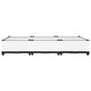 vidaXL Raised Bed White Polypropylene Large Sturdy Raised Bed