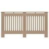 vidaXL Radiator Cover 59.8"x7.5"x32.1" MDF