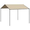 vidaXL Canopy Tent Beige Polyester with PA coating 10x10 feet