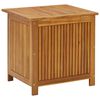 vidaXL Storage Box Acacia wood finish Solid acacia wood Medium Rustic