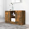 vidaXL Sideboard Smoked Oak Engineered Wood Medium Sideboard