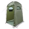 vidaXL Shower Tent Olive Green Waterproof