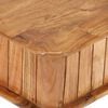 vidaXL Coffee Table Honey Solid Acacia Wood 39.4x19.7x15.7 in