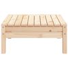 vidaXL Garden Footstool Natural Wood Solid Pine Wood Standard Modular