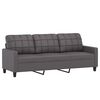 vidaXL Sofa Set Gray