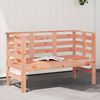vidaXL Garden Bench Natural Wood Solid Douglas wood 2-seater Durable