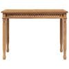 vidaXL Dining Table Teak Solid Teak wood Medium Durable Dining Table
