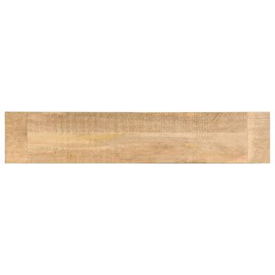 vidaXL Hall Bench 63"x13.8"x17.7" Solid Mango Wood