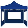 vidaXL Party Tent Blue Aluminum alloy, Oxford fabric with PVC coating
