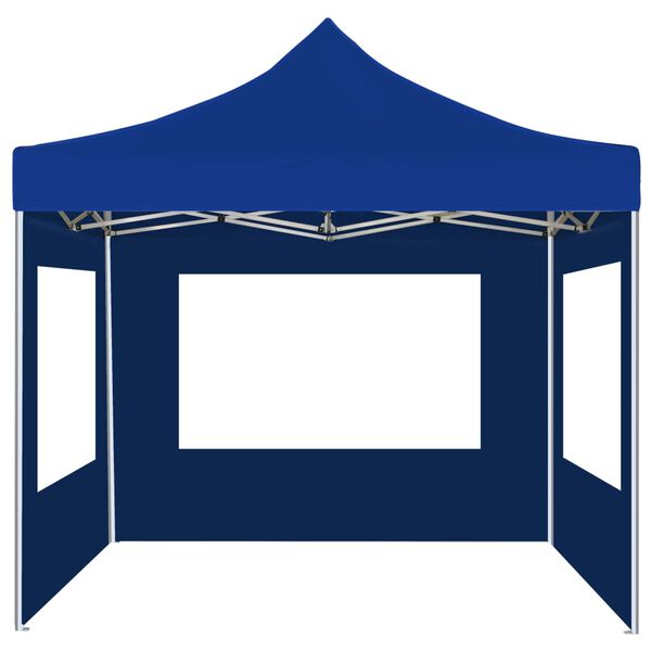 vidaXL Party Tent Blue Aluminum alloy, Oxford fabric with PVC coating