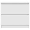 vidaXL TV Cabinet White Engineered Wood Medium TV Cabinet Rectangular