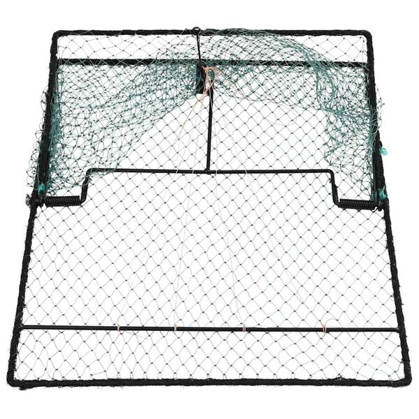 vidaXL Bird Trap Folding Green 19.7" x 23.6" Polyethylene