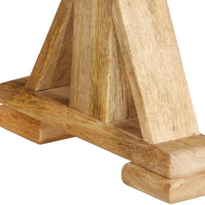 vidaXL Bench 63"x13.8"x17.7" Solid Wood Mango