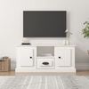 vidaXL TV Cabinet White Engineered wood Standard TV Cabinet