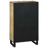 vidaXL Highboard with Drawer Brown 60 x 33 x 100 cm solid mango wood