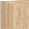 vidaXL 5 Piece TV Wall Units with LED Sonoma Oak Engineered Wood