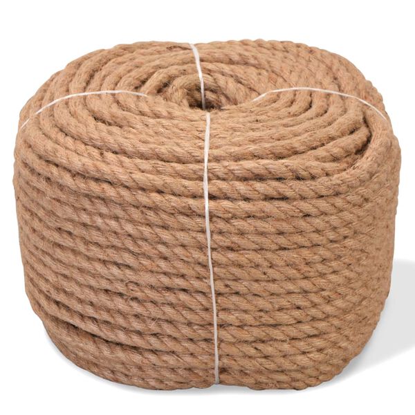 vidaXL Rope 100% Jute 0.5" 3937"