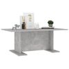 vidaXL Coffee Table Concrete Grey Engineered wood Medium Durable