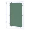 vidaXL Access Panel with Aluminum Frame and Plasterboard 11.8"x23.6"