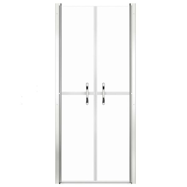 vidaXL Shower Door Clear ESG 39.8"x74.8"