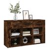 vidaXL Sideboard Smoked oak Engineered wood Standard Sideboard