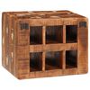 vidaXL Wine Rack Brown 44 x 30 x 35 cm Solid reclaimed wood