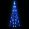 vidaXL Christmas Tree Blue Copper, PVC Large Collapsible