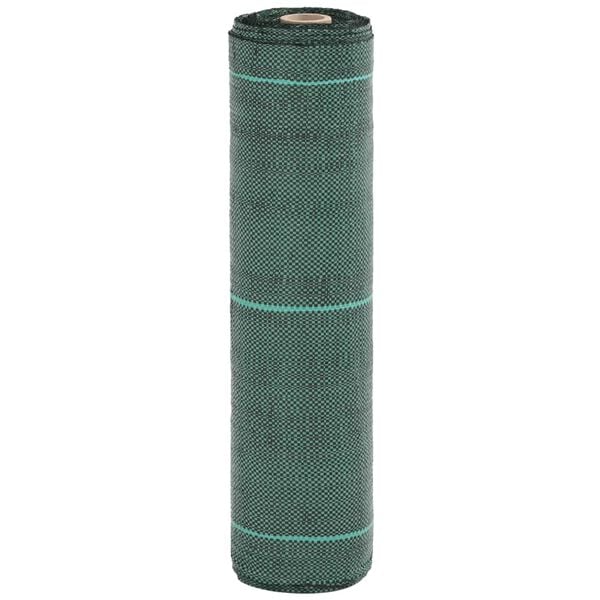 vidaXL Weed Membrane Green Polypropylene 0.5 x 164 ft
