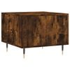 vidaXL Coffee Table Set of 2 Smoked Oak Engineered wood, Iron Medium