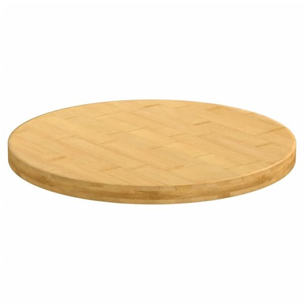 vidaXL Table Top Natural Bamboo Bamboo Medium Durable Bamboo Table Top