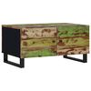 vidaXL Coffee Table Multicolor Solid reclaimed wood 31.5x19.7x15.7 in