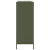 vidaXL Sideboard Olive Green Cold-rolled Steel Medium Sideboard