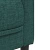 vidaXL Sofa Dark Green 100% Polyester, plywood, solid wood Large Durable