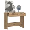 vidaXL Console Table Artisan oak Engineered wood Standard Console Table