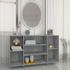 vidaXL Sideboard Grey Sonoma Engineered Wood Medium Sideboard