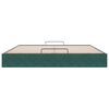 vidaXL Ottoman Bed Dark Green