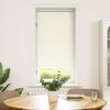 vidaXL Blackout Blind Off White Polyester 23.6 x 47.2 in