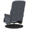 vidaXL Massage Recliner Chair Dark Grey