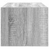 vidaXL TV Cabinet Set of 2 Grey sonoma Engineered wood Medium