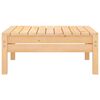 vidaXL Garden Lounge Set Natural Wood Solid pinewood Standard Modular