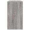 vidaXL Sideboard Grey sonoma Engineered wood Medium Sideboard