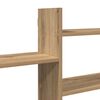 vidaXL Wall Shelf Artisian Oak 65.9x7.1x26.8" Engineered Wood