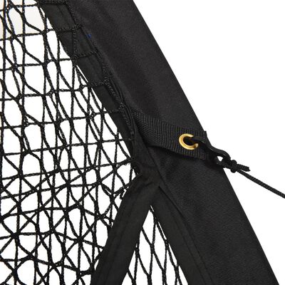 vidaXL Baseball Batting Cage Net Black 354.3"x157.5"x98.4" Polyester